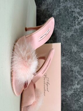 Agent Provocateur Oink Pom Pom Heels